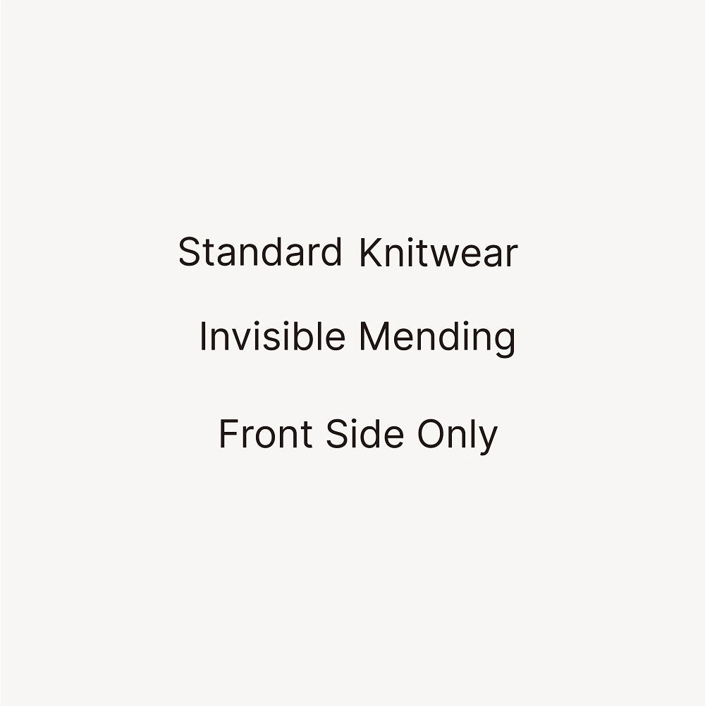 Standard Knitwear Invisible Mending Front Side Only