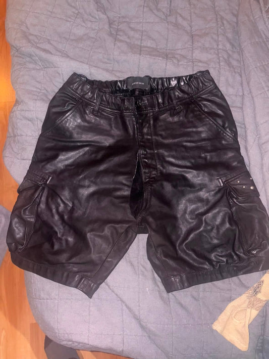 Custom Link For Instagram Client affinityfortheobscure 1 Leather Shorts+1 Sweater +1 Rick Shorts