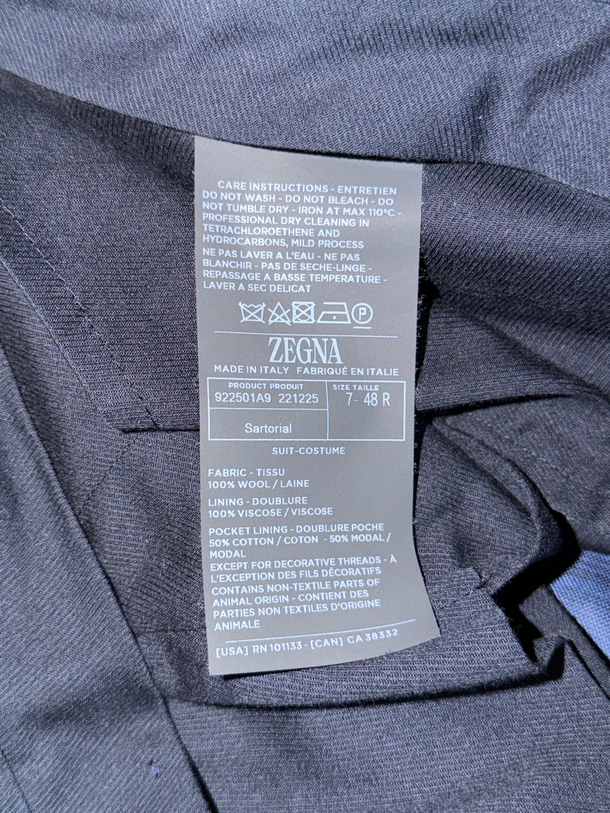 Custom Link For Email Client zacharyahee  1 Hole On 1 Zegna Suit