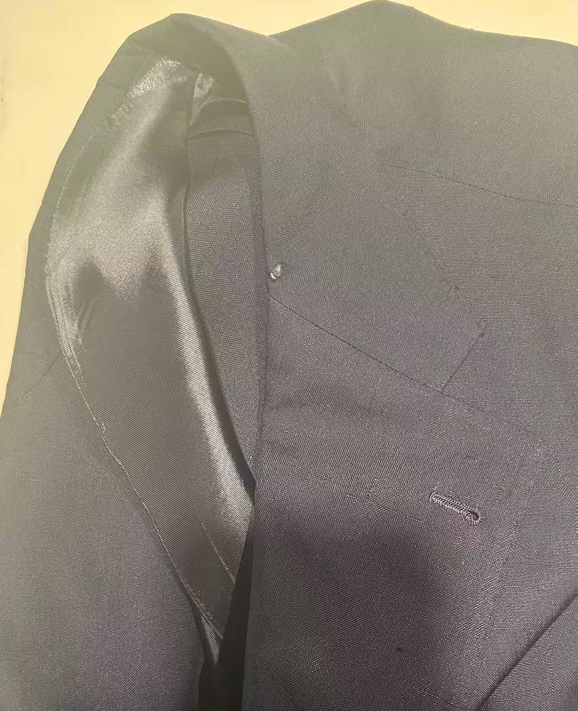 Custom Link For Instagram Client Alexander Casella 1 Hole On Silk Jacket