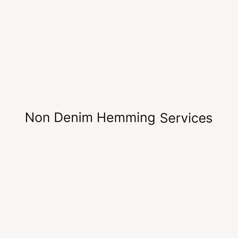 Non Denim Hemming Services