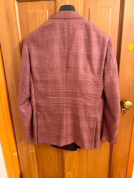 Custom Link For Instagram Client miskokijig 3 Holes On A Pink Zegna Blazer